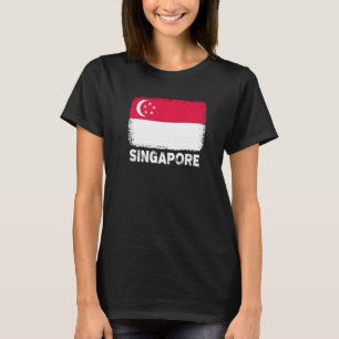 Singapore Flag  Support Singaporean People Women M T-Shirt