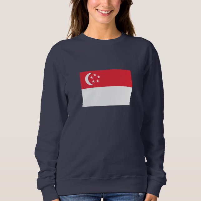 Singapore Flag Sweatshirt (Front)