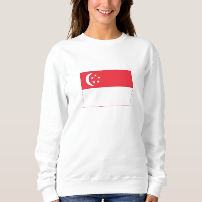 Singapore Flag Sweatshirt (Front)
