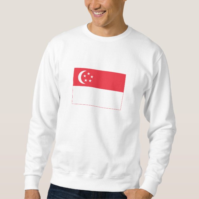 Singapore Flag Sweatshirt (Front)