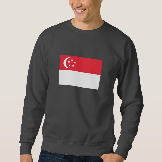 Singapore Flag Sweatshirt (Front)