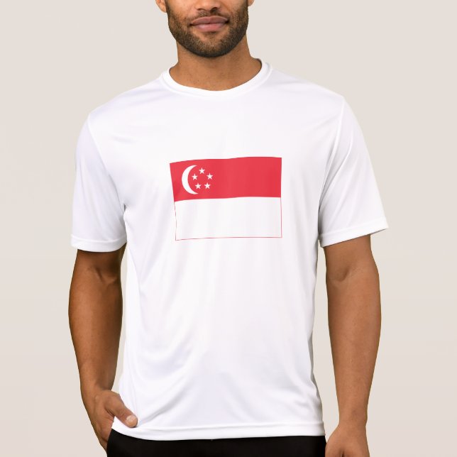 Singapore Flag T-Shirt (Front)