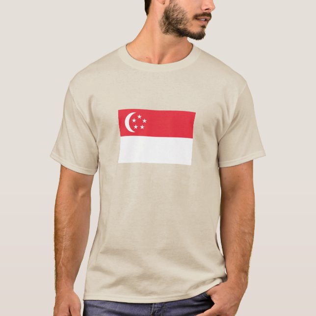 Singapore Flag T-Shirt (Front)