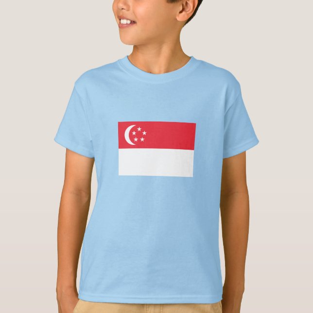 Singapore Flag T-Shirt (Front)