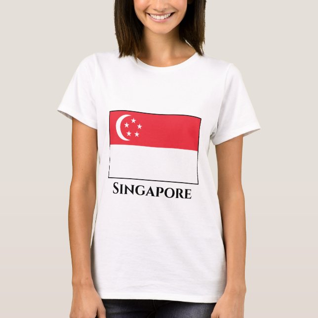 Singapore Flag T-Shirt (Front)