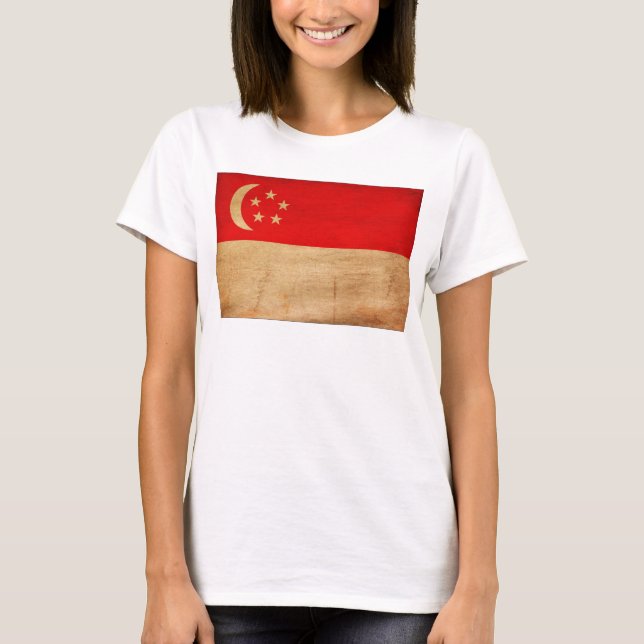 Singapore Flag T-Shirt (Front)