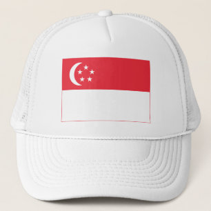 Singapore Flag Trucker Hat