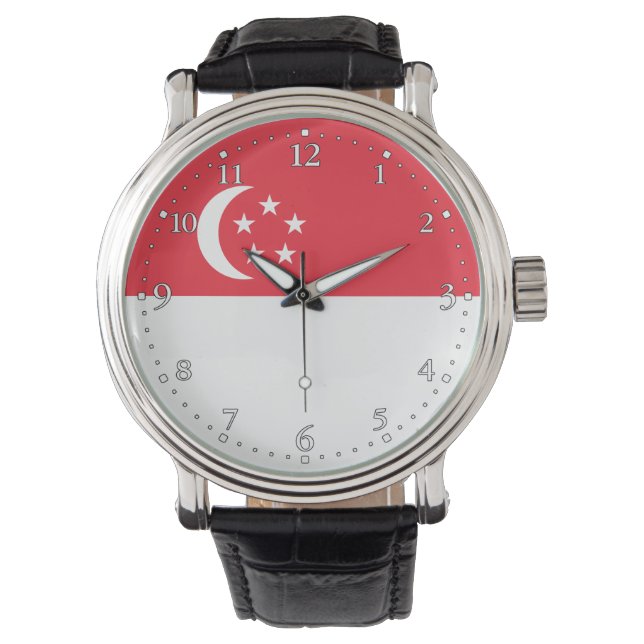 Singapore Flag Watch (Front)