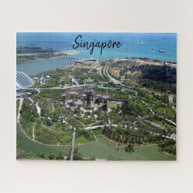 singapore gardens bay jigsaw puzzle (Horizontal)