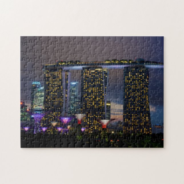 Singapore Gardens by the Bay Jigsaw Puzzle (Horizontal)
