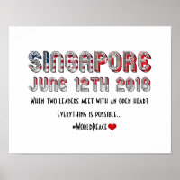 Singapore June 12th USA North Korea Meeting