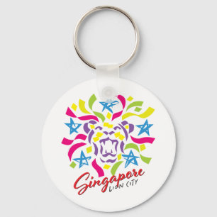 Singapore Lion City Celebration Key Ring