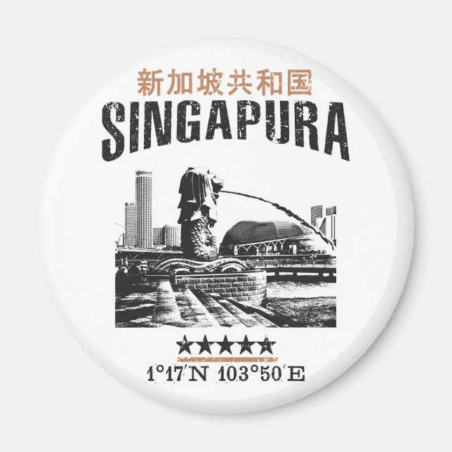 Singapore Magnet (Front)