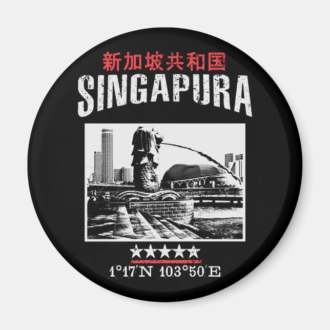 Singapore Magnet (Front)