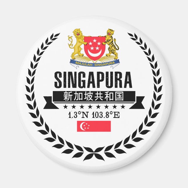 Singapore Magnet (Front)