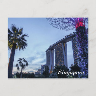 Singapore Marina Bay Sands postcard