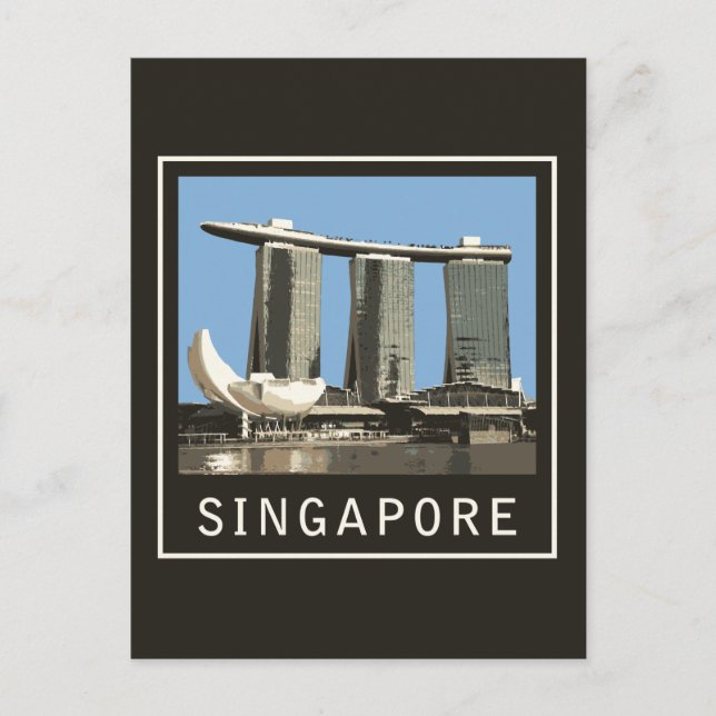 Singapore Marina Bay Sands Postcard (Front)