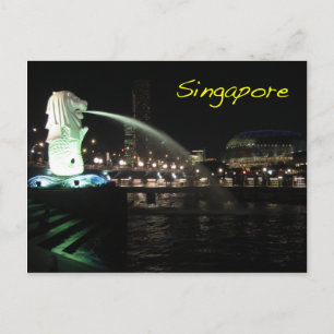 Singapore Merlion Postcard