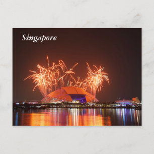Singapore National Stadium Postcard
