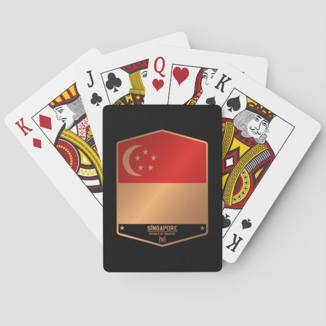 Singapore Playing Cards (Back)