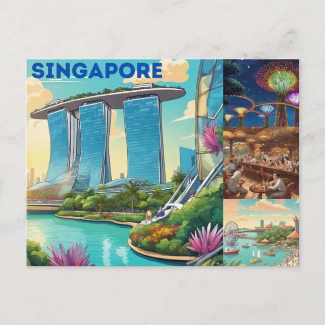 Singapore Postcard (Front)