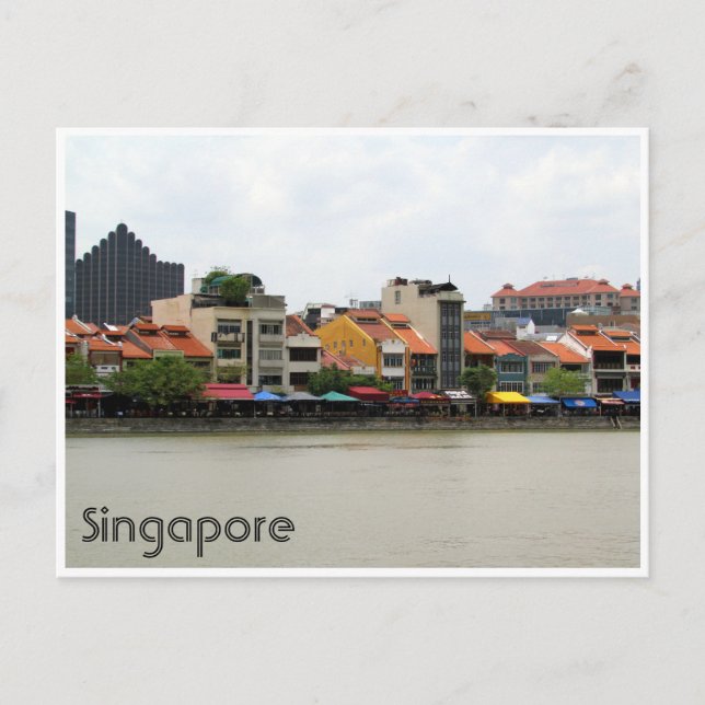 singapore river postcard (Front)
