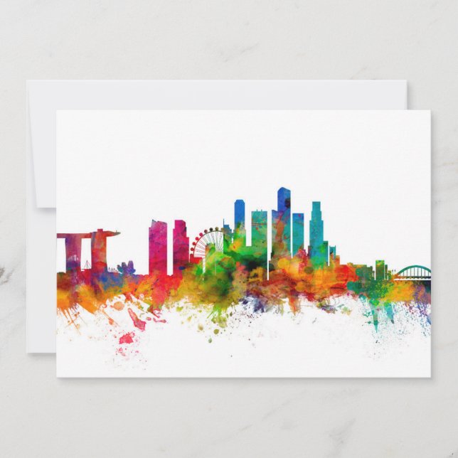 Singapore Skyline (Front)