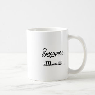 Singapore Skyline Travel Vacation Outfits Coffee Mug