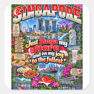 Singapore sticker