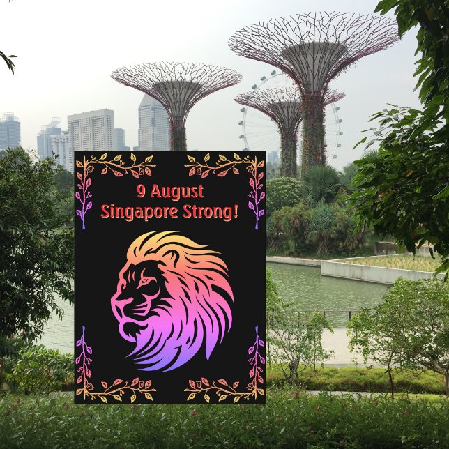 Singapore Strong! National Day Postcard (Creator Uploaded)