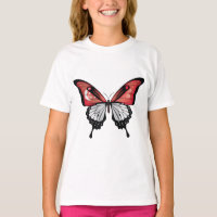 Singapore Swallowtail Butterfly Flag