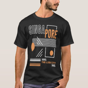 Singapore The Lion City South East Asia Island Cou T-Shirt
