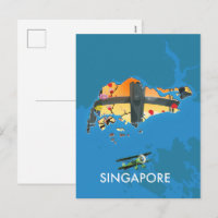Singapore travel map