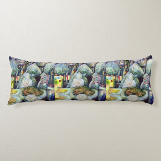 Singapore's Sundried Flavours Body Cushion (Front)