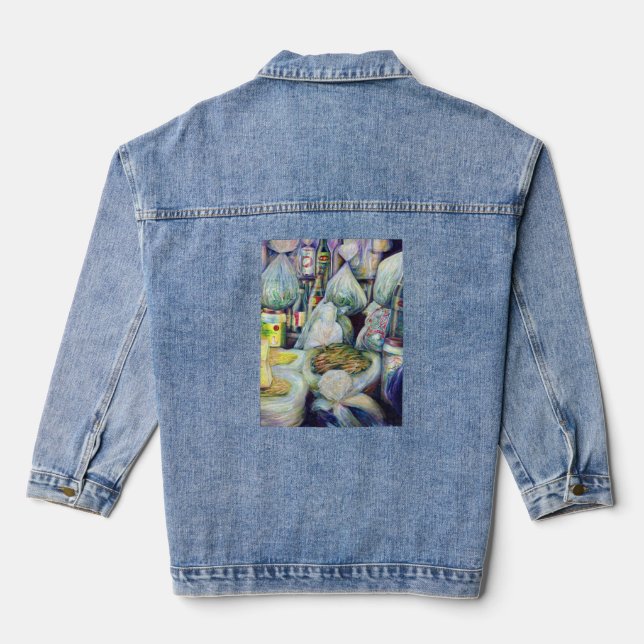 Singapore's Sundried Flavours Denim Jacket (Back)