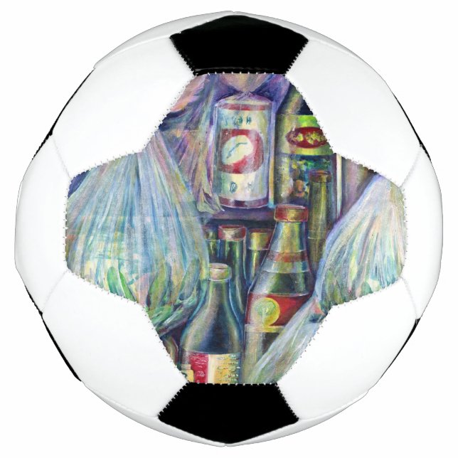 Singapore's Sundried Flavours Flavours Soccer Ball (Front)