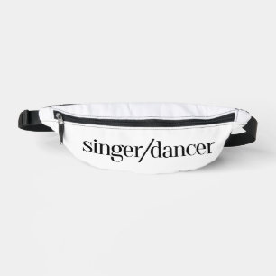 Singer Dancer Performer Bum Bags