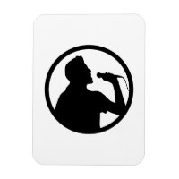 Singer Icon - Karaoke Logo