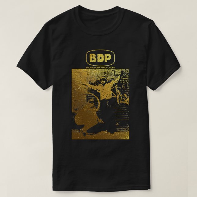Singer Musician B.D.P.1 gold T-Shirt (Design Front)
