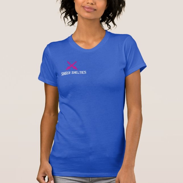 SINGER SHELTIES T-Shirt (Front)