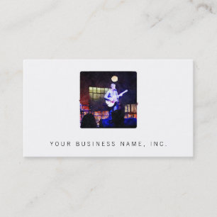 Singer Songwriter Business Card