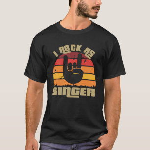 Singer Sun Vintage Style Colourful T-Shirt