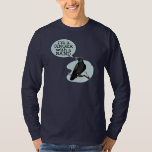 Singer With A Band T-Shirt