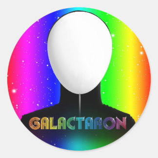 Singer's Unknown Emotion Classic Round Sticker