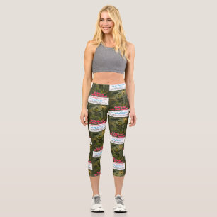 Singin' in the Drain Movie Parody Capri Leggings