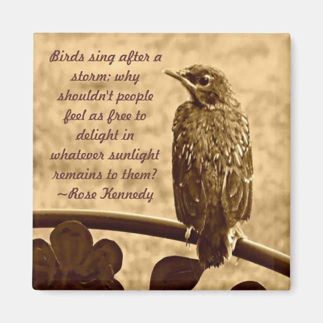 Singing After the Storm Magnet (Front)