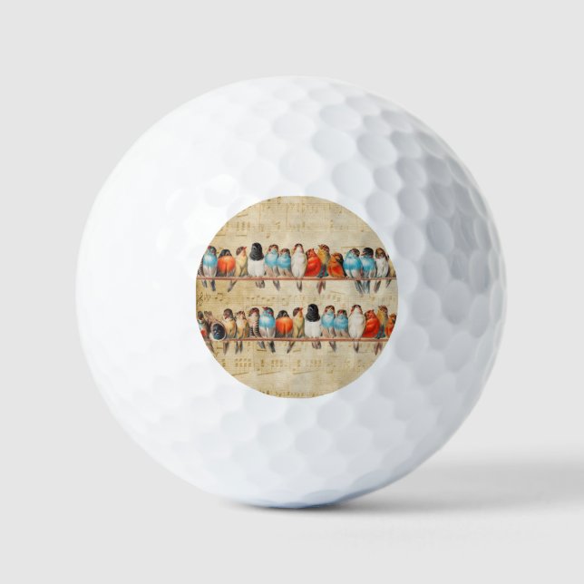 Singing and Chirping     Golf Balls (Front)