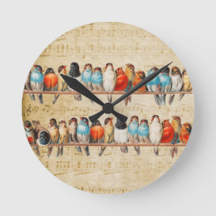 Singing and Chirping        Round Clock