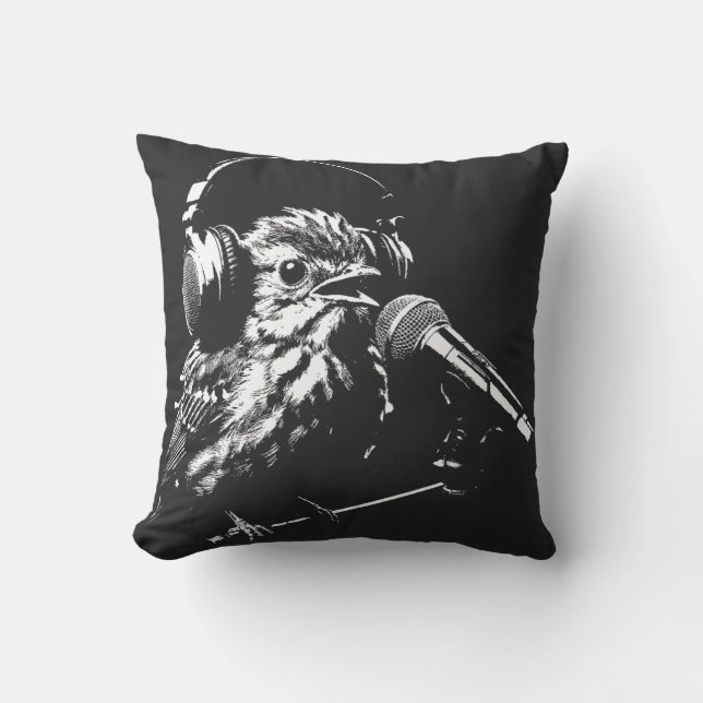 Singing Bird Cushion (Front)