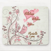 Singing Bird Customise Mousepad